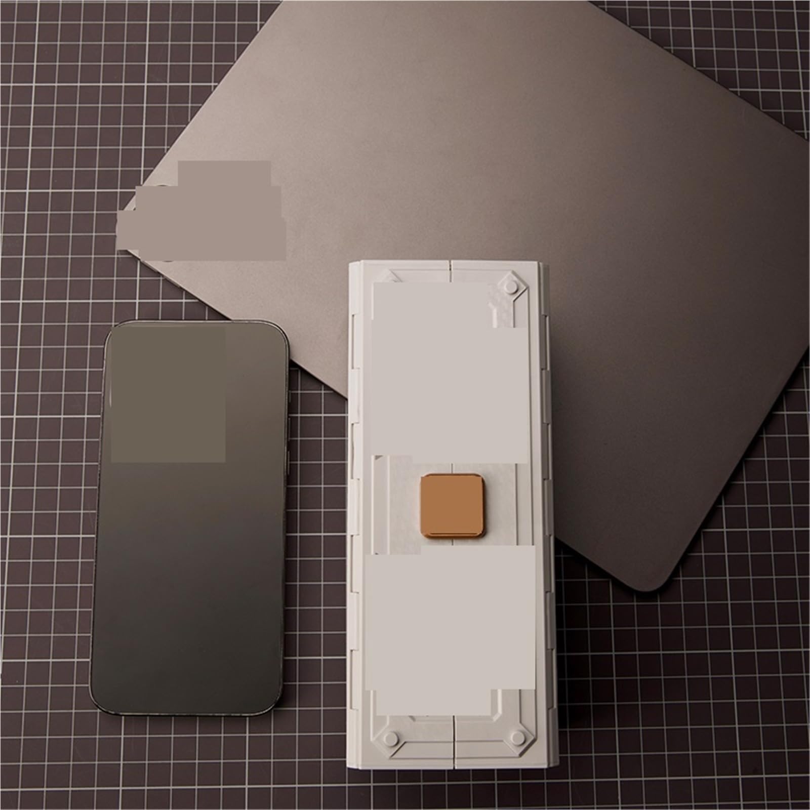 Kit di cacciaviti magnetici per riparazioni elettroniche, scatola organizer di precisione per laptop, telefoni e console di gioco, design pratico ed efficiente