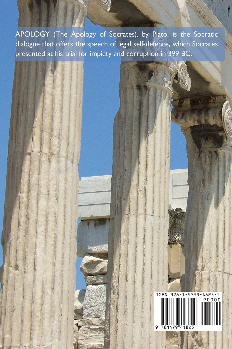 Apology (The Apology of Socrates)      Paperback – June 20, 2018