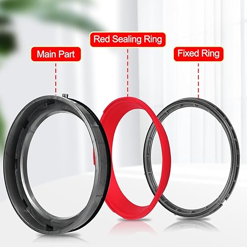 Miniatura 7 de Reemplazo del anillo de sellado del depósito de polvo para Dyson V10SV12 (para V12 V15 V10)