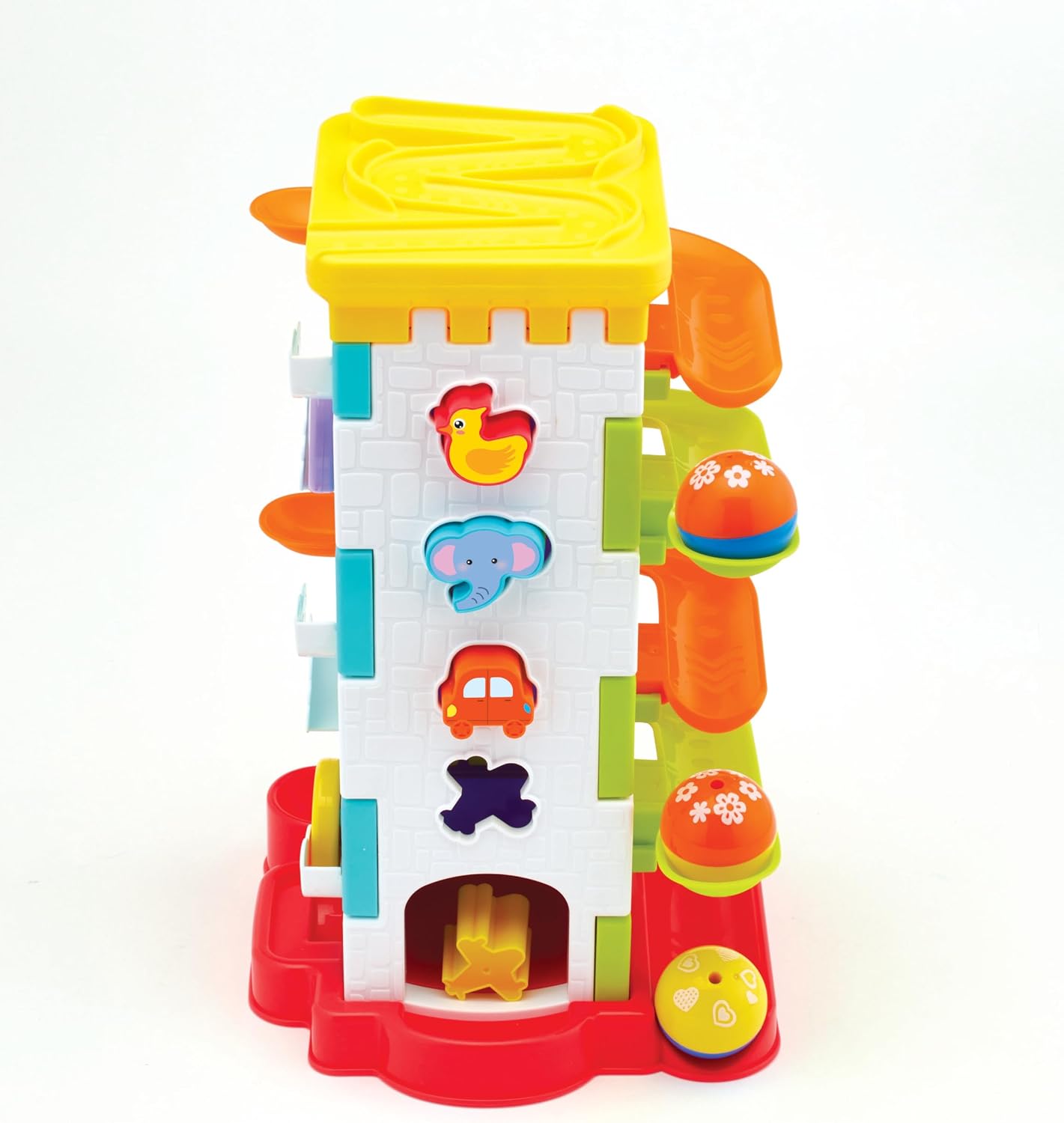 Kidoozie Drop 'n Roll Activity Tower Ages 18 Months+, Toddler Toy, Preschool Toy, Learning & Developmental