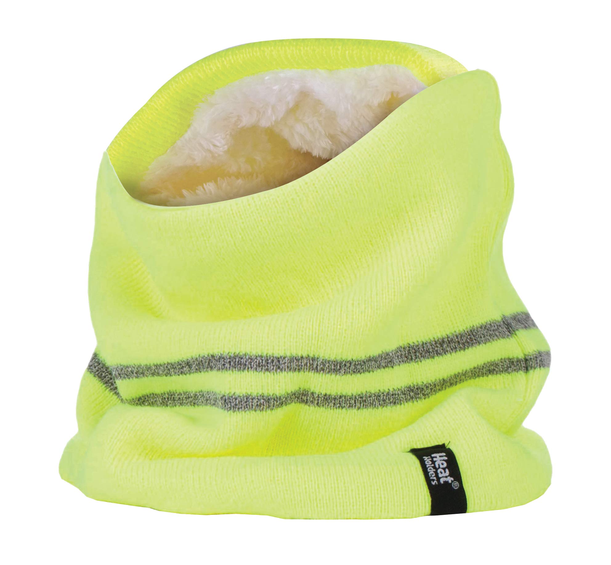 Heat Holders - Heren hi-vis reflecterende outdoor thermische winter gebreide handschoenen, Hi-vis Oranje, L/XL Heat Holders - Heren hi-vis reflecterende outdoor thermische winter gebreide handschoenen, Hi-vis Oranje, L/XL