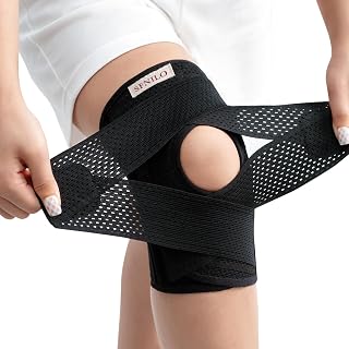 Knee Brace for Women & Men - Meniscus Tear,Knee Pain Relief Recovery | Adjustable Knee Braces with Side Stabilizers,Knee Support for Arthritis,ACL,MCL,Patella Stability,Breathable & Lightweight