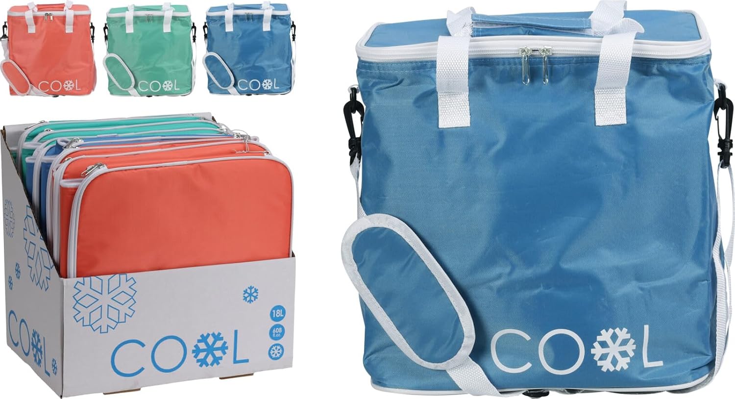 Koopman Cool Bag 18 Litres Multicoloured – Cool Box for Children