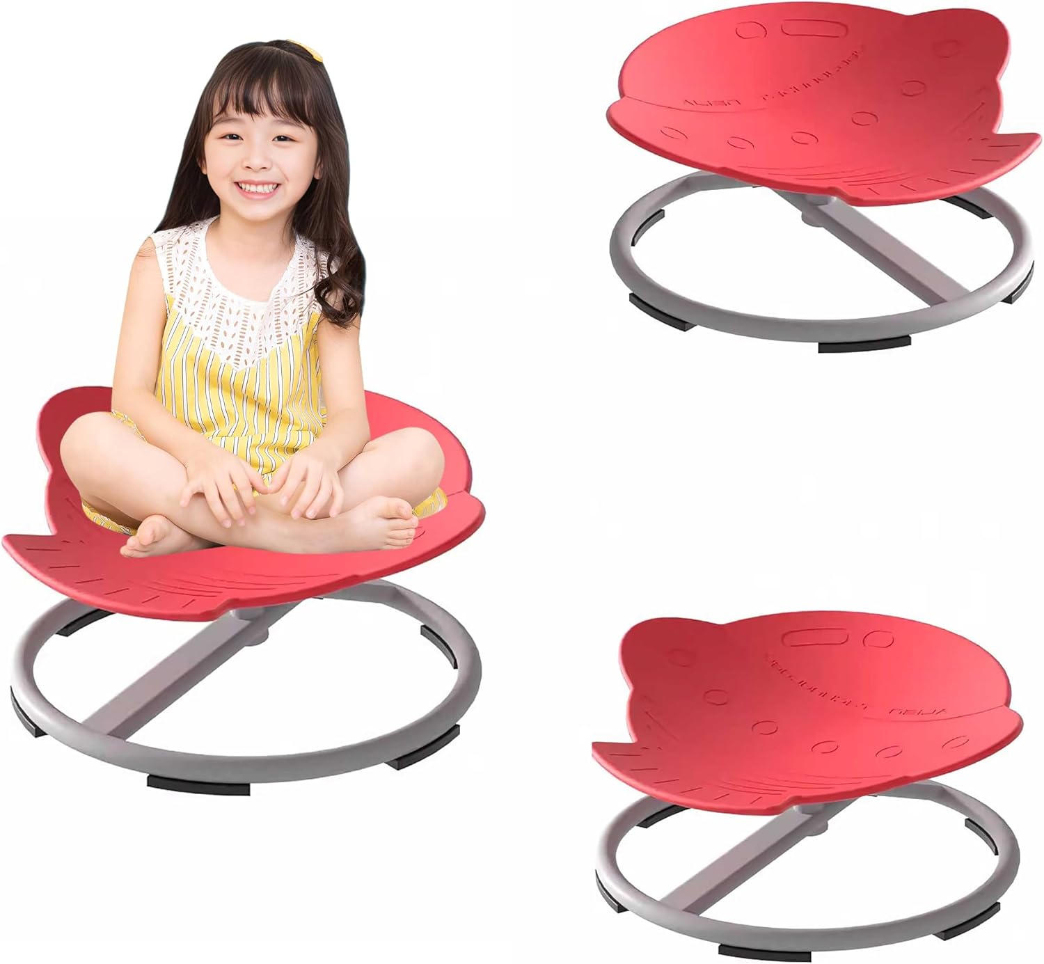 Spinning Chair for Autistic Kids, 360° Rotation Kids Spinning Chair 100kg Load-Bearing Spinning Chair for Kids Sensory with Non-Slip Feet,Vestibular Training