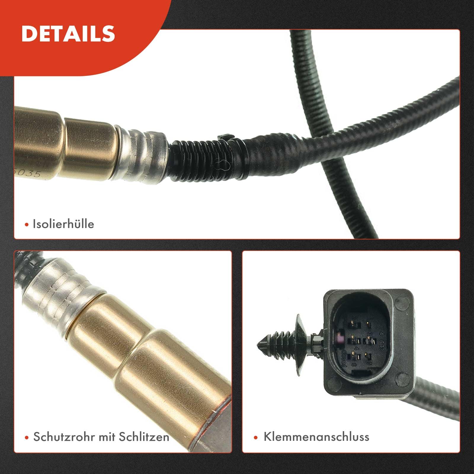 Lambdasonde Regelsonde für 147 156 Daily SX4 1.9L 2.3L 3.0L 2004-2018 55188205