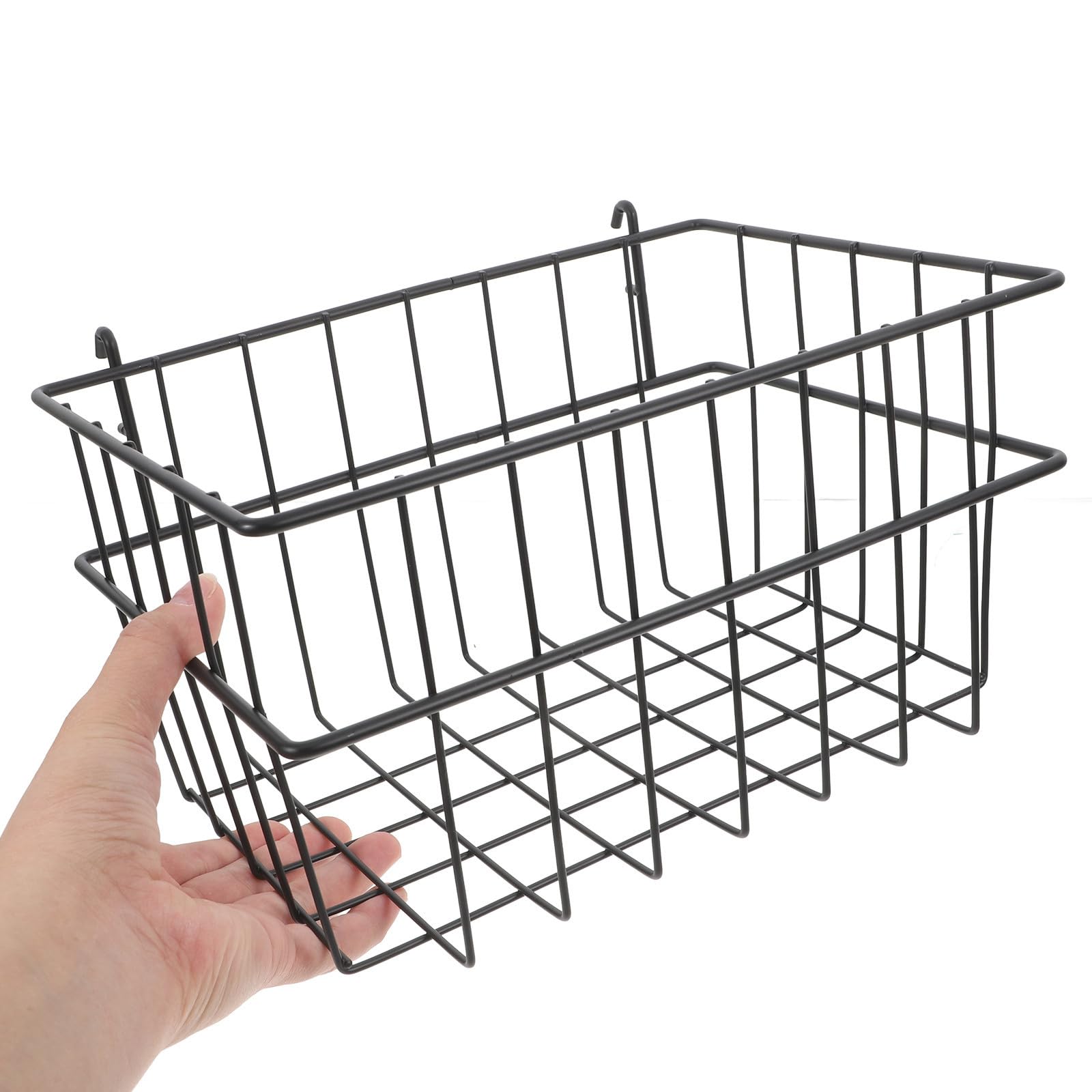TOPBATHY 3 Piezas Organizador sin Perforar para Tablero Perforado Negro de