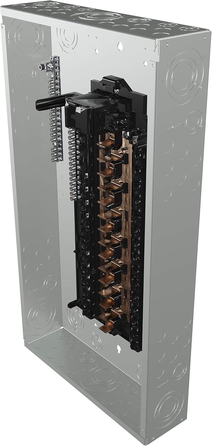 PN Series 100 Amp 30-Space 30-Circuit Main Breaker Plug-On Neutral Load Center Indoor with Copper Bus