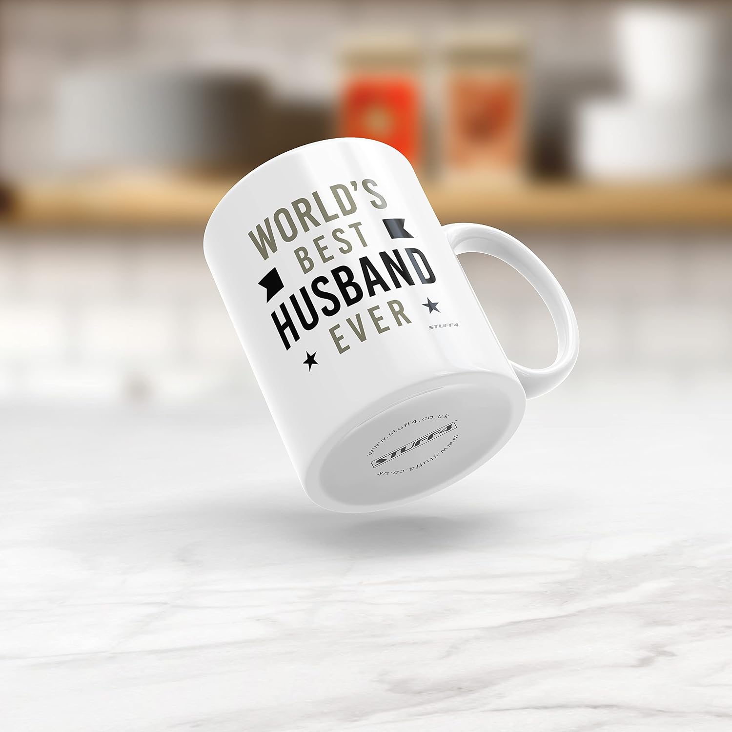 Stuff4 Birthday Gift for Him, Worlds Best Husband Ever Mug - Image 5