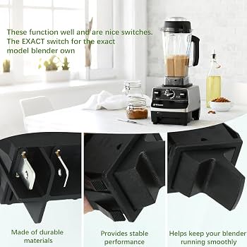 Amazon.co.jp: VitaMix 5200 e310 15758 7500用電源スイッチ、Vitamix