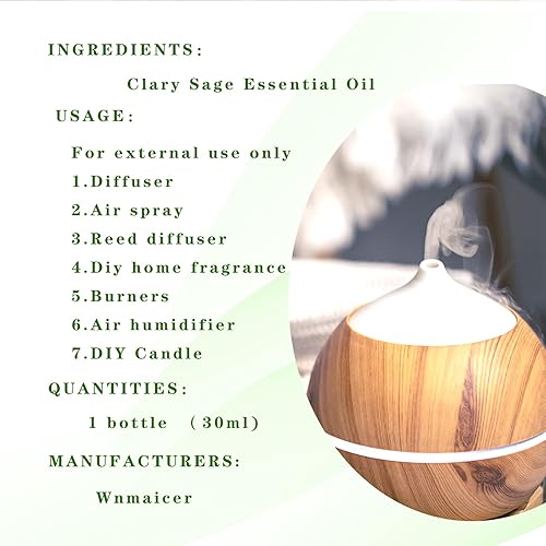 Miniatura 25 de Aceite esencial de sándalo 4 oz - Aceite de sándalo para difusor y aromaterapia, piel, masaje, 4.1 fl oz