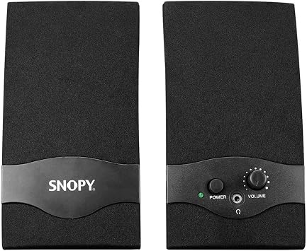 Snopy SN-84 2.0 USB Speaker, Black