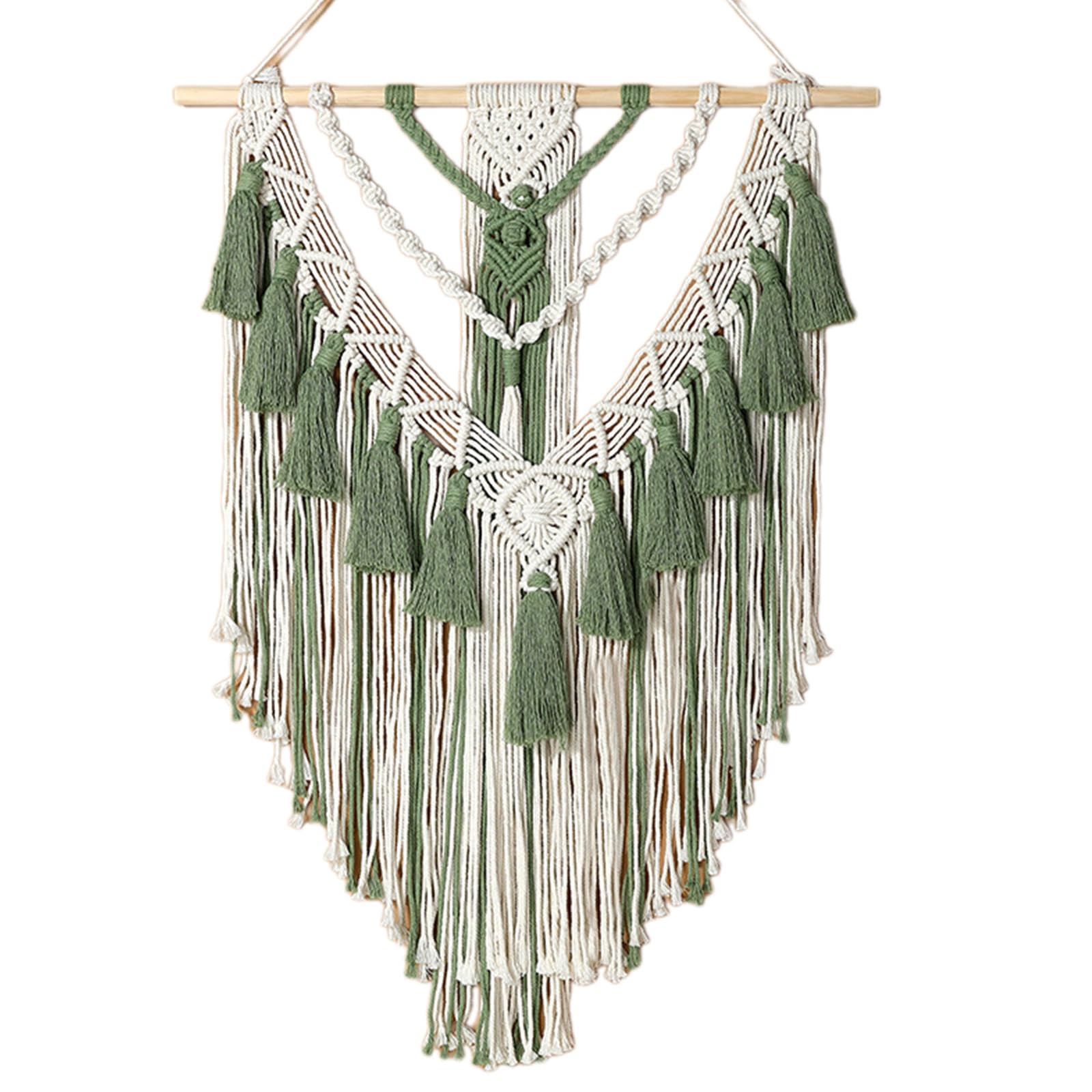 YWLUUOO Wall Hanging Tapestry Wall Decor Hand Woven Knitted Tapestries Home Decoration Cotton Rope Tapestries