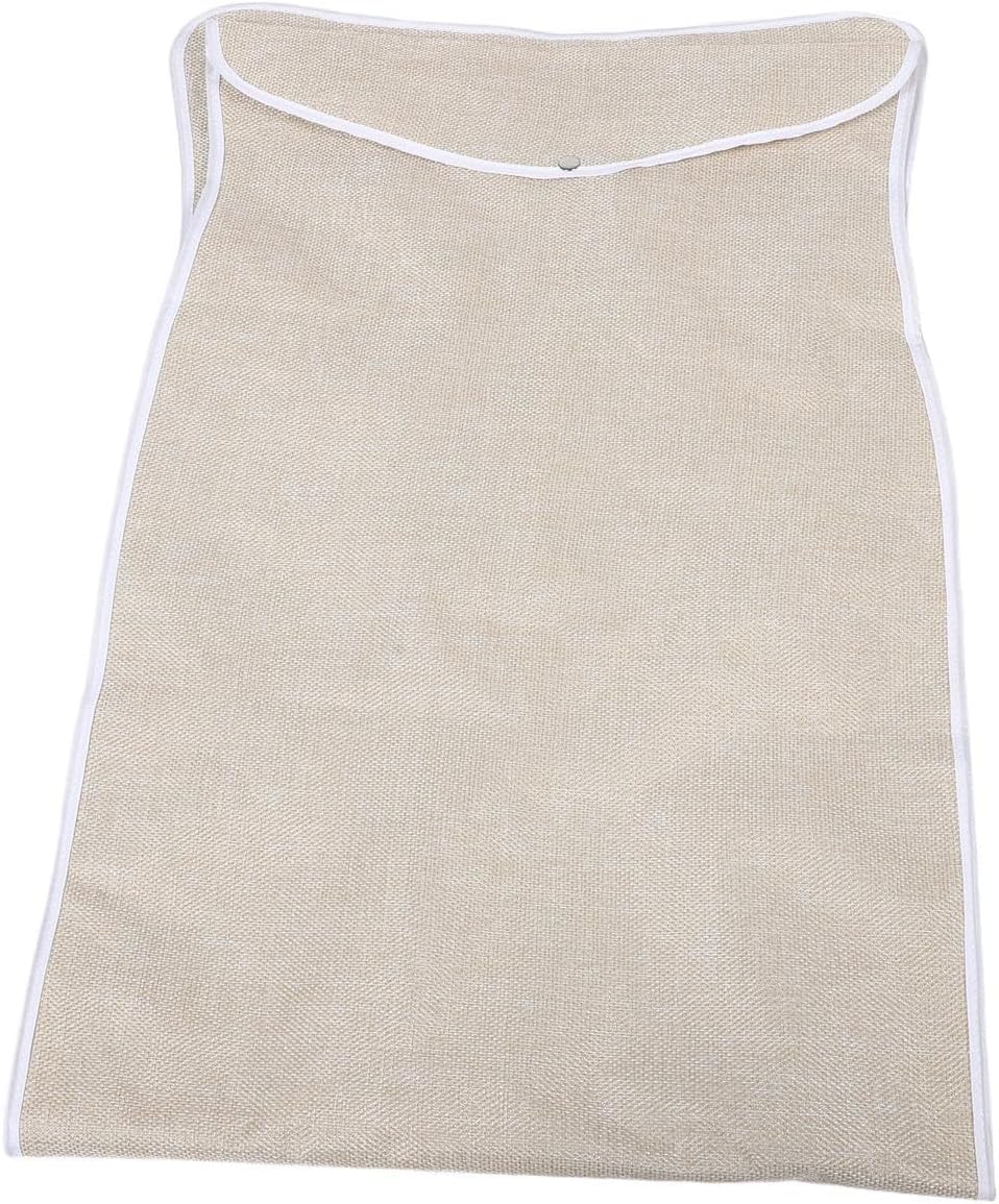 Unomor Ironing Board Dust Protector Cover with Universal Fit and Antidust Cloth Material, 53.4x17.7 Inch Khaki Iron Table Sleeve for Home and Apartment Use