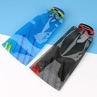 VIEVRE Összehajtható Kulacs Szett (2db) - 700ml Újrahasználható Ivópalack Karabinerrel - Ultrakönnyű Túrázáshoz, Utazáshoz, Kempingezéshez ( 5