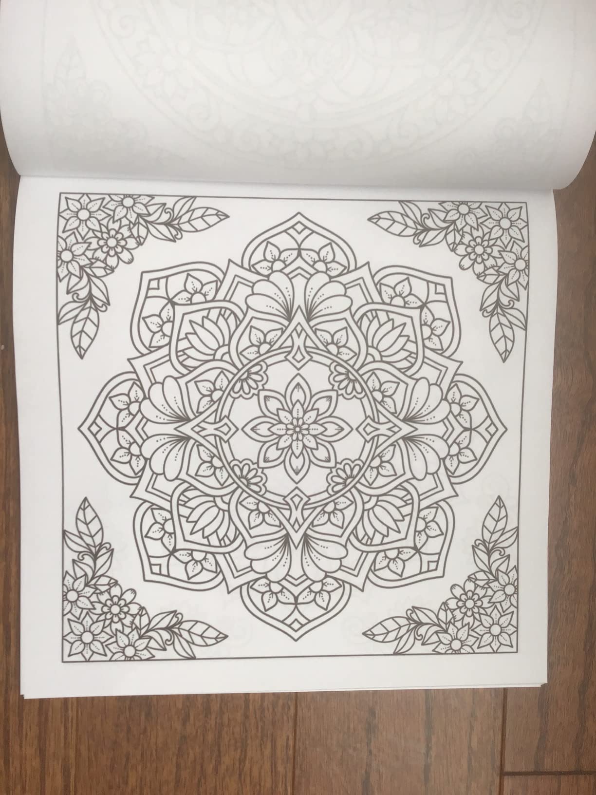 Mandalas With Beautiful Borders Volume 3: A coloring book for adults ...