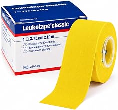 Leukotape Classic 3.75 cm x 10 m Yellow Sports Tape Non-Elastic Tape Bandage