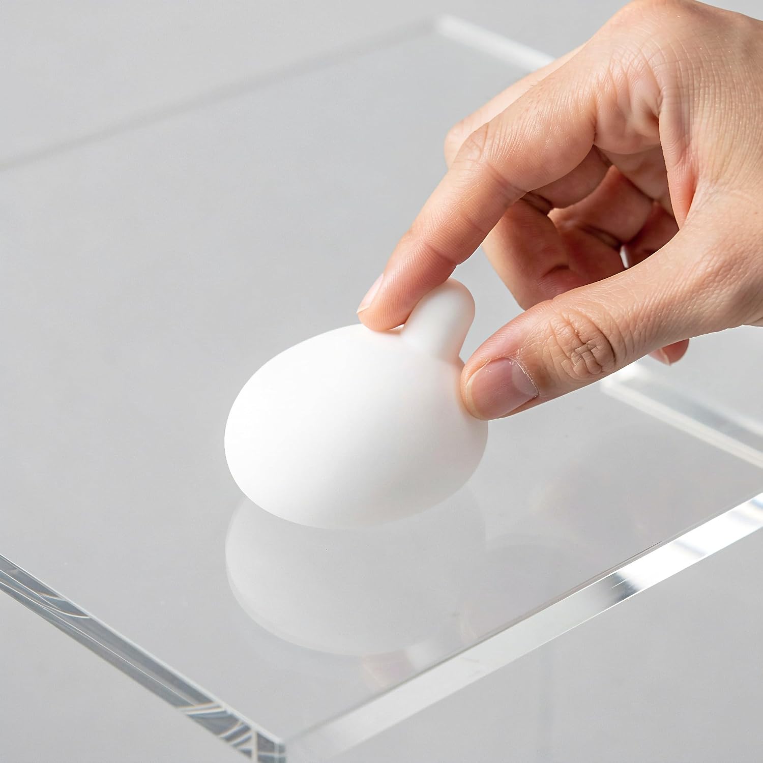 Homoyoyo Silicone Bubble Core for DIY Dolls, 100pcs White Bubble Insert, Safe Non-Toxic Craft Kit for Kids, Durable Silicone Balls for Creative Handmade Projects