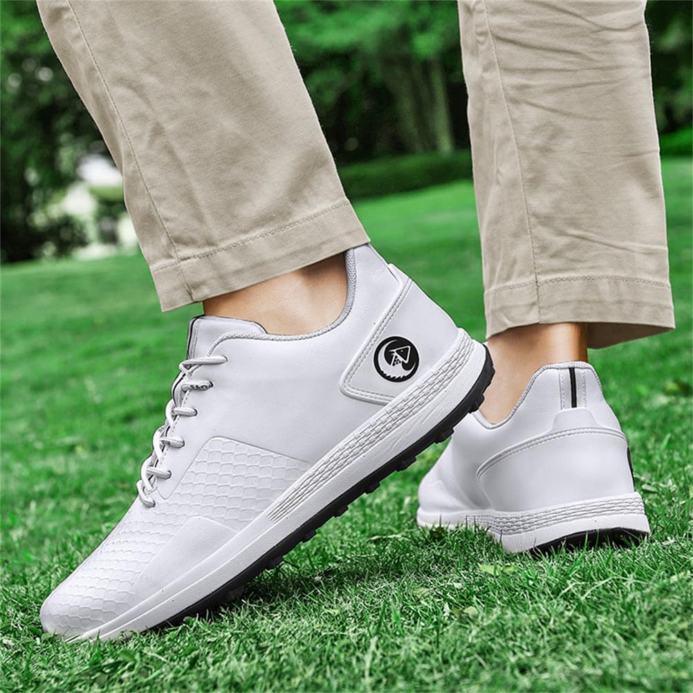 Zapatos De Golf Impermeables para Hombres Zapatillas De Tenis De Golf Profesionales Calzado Sin Puntas para Caminar Al Aire Libre