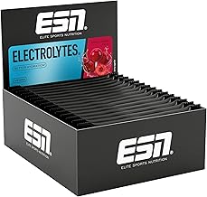 ESN Electrolytes Pro, Cherry Lollipop, 15 x 22.5 g (337.5 g), Carbohydrate Electrolyte Solution for Improved Water Absorption, Vegan - Made in Germany