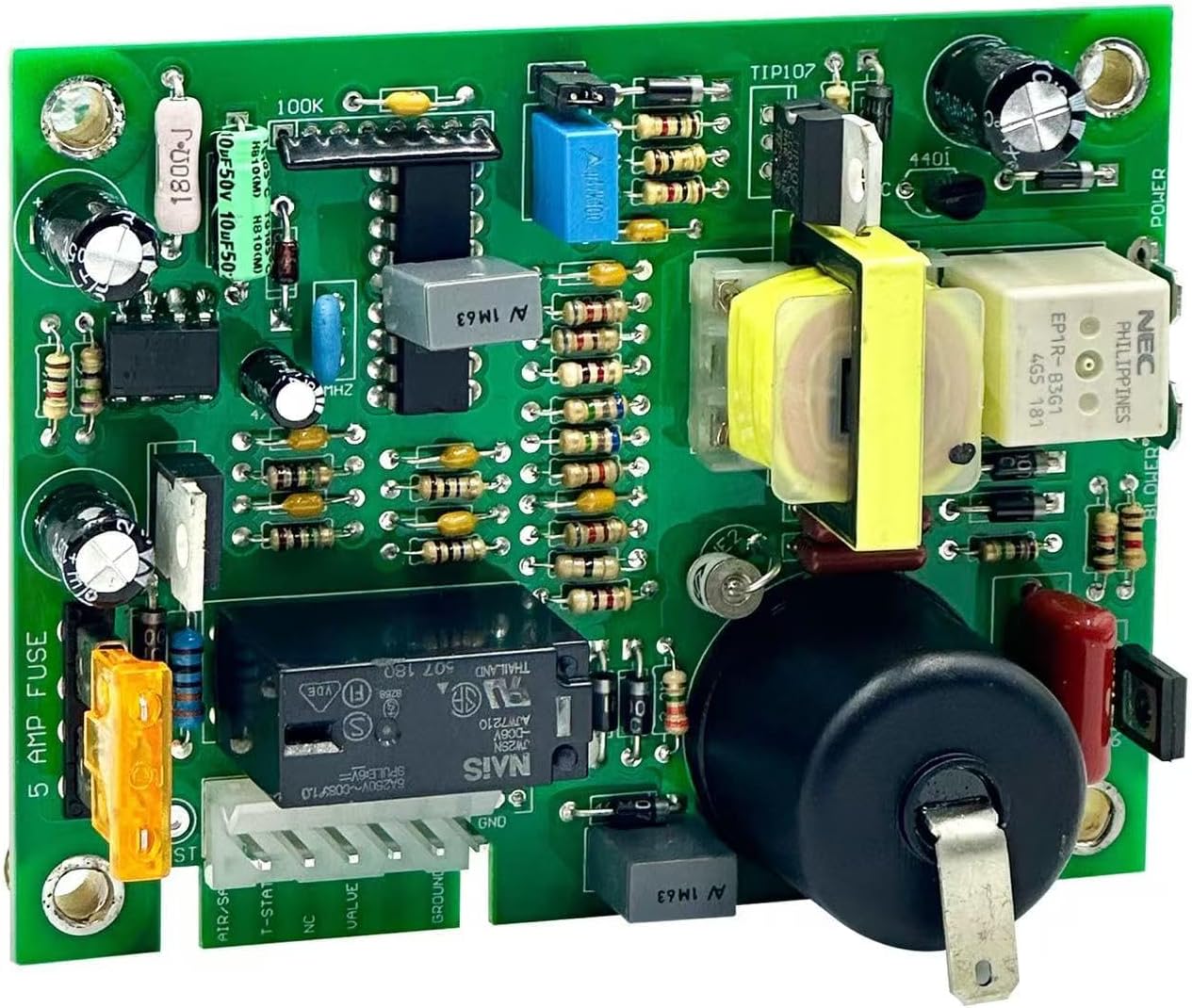 Genuine Dinosaur Electronics Fan 50 Plus PINS 12V DC RV Furnace Universal Ignitor Board Replace 31501,521099,520820 Compatible with Dinosaur Electronics/Atwood/Suburban/HydroFlame Series