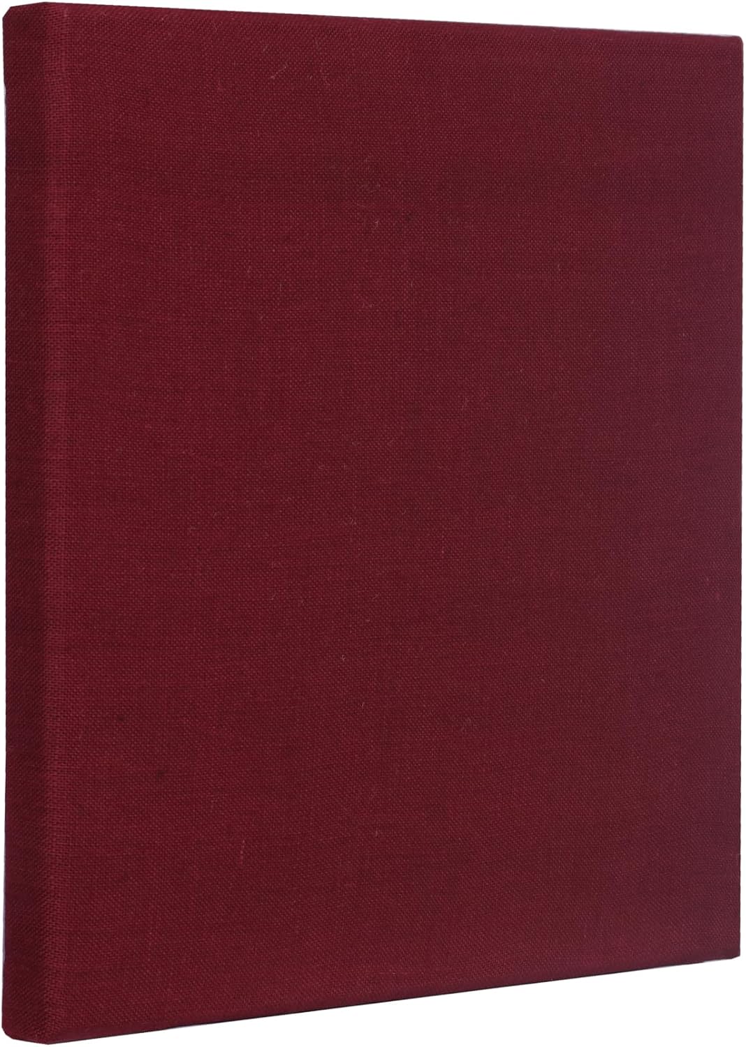 ATS Acoustics Sound Absorbing Noise Dampening Acoustic Panel Wall Treatment 24″ x 24″ x 2″ Beveled Edge (Burgundy)