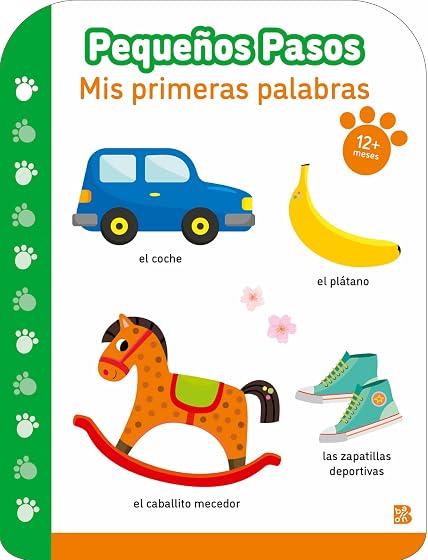 Pequeños pasos mis primeras palabras +12 meses