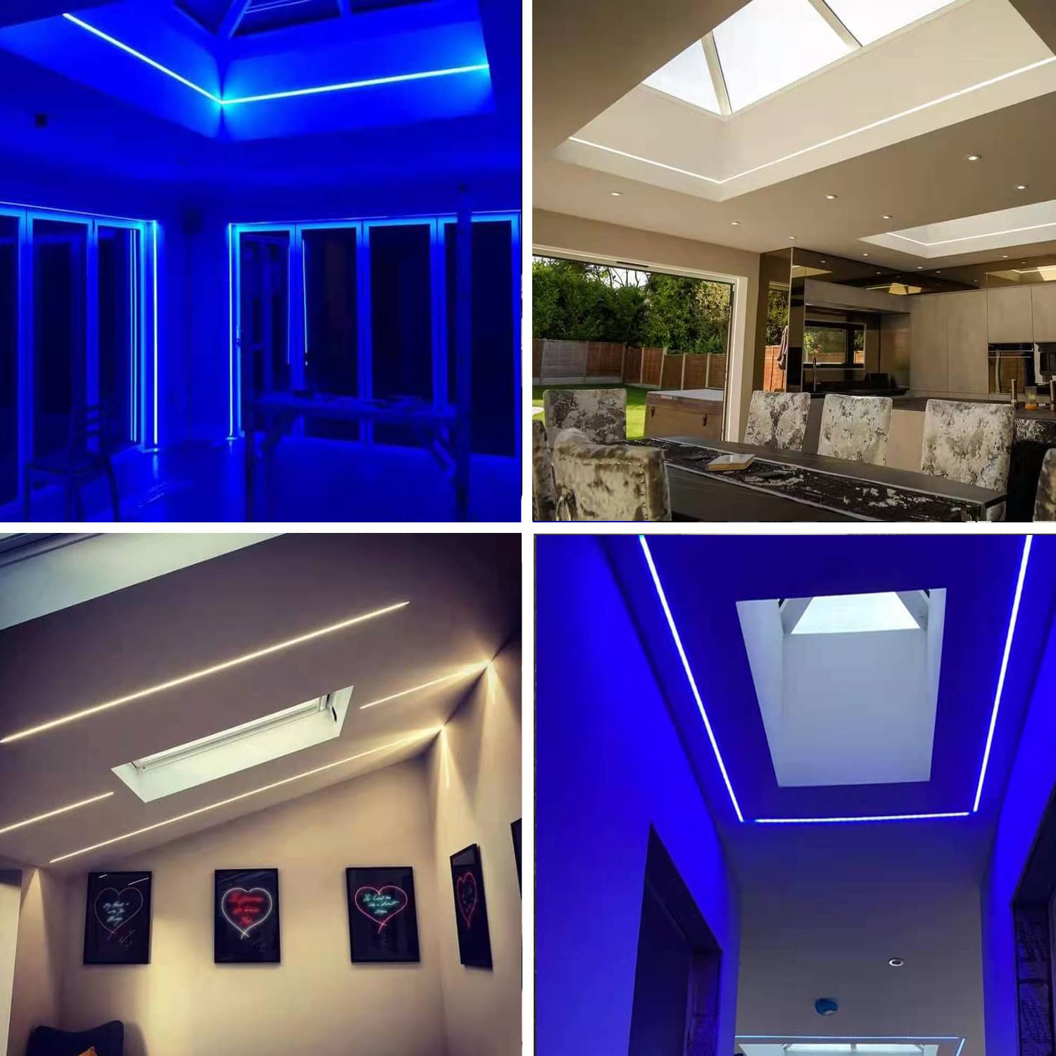 Plasterin LED Profile 6 Pack 3.3ft/1m