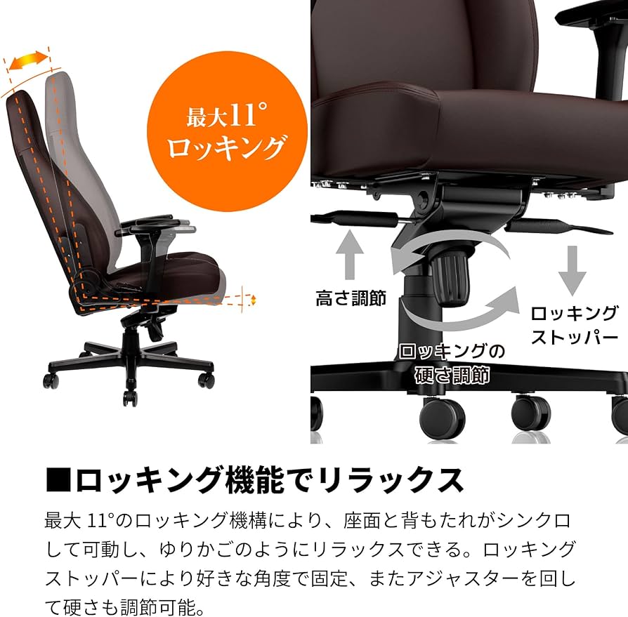 Amazon.co.jp: noblechairs ゲーミングチェア デスクチェア JAVA 