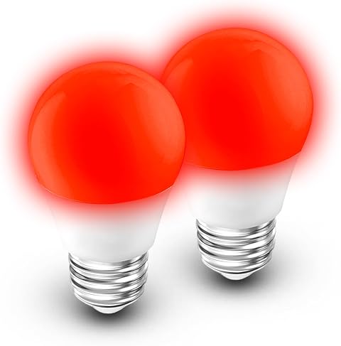 Red Sleep Bulbs A15 3W