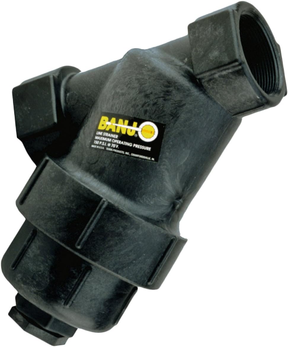 Banjo LS200-120 2" x 2" Y Strainer with 120 Mesh, 316 SS Screen