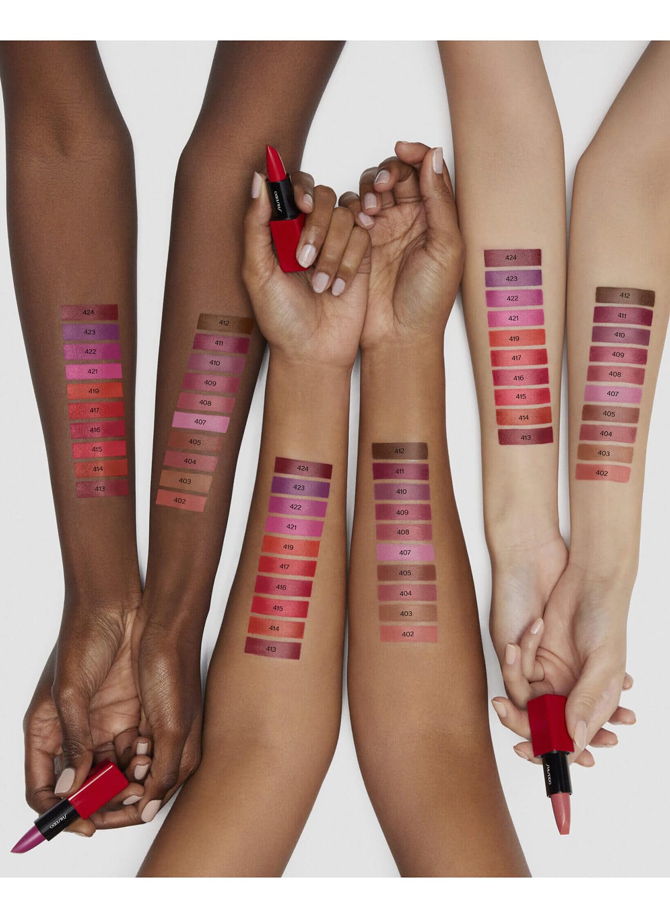Shiseido Technosatin Gel Lipstick 414 Upload