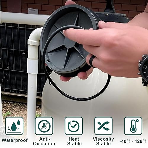 Miniatura 4 de KEZE Lubricante de piscina para junta tórica, grado alimenticio, impermeable, grasa para grifo de silicona para filtro de piscina, plomería, piezas