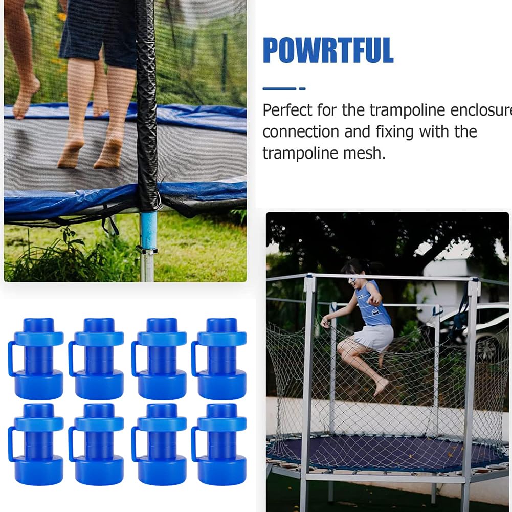 HANABASS 8pezzi Coprigambe per Trampolino Tappi Sostituibili Antiscivolo Ricambio Professionale per Gambe di Trampolino Accessori per Esterni Resistenti all Usura