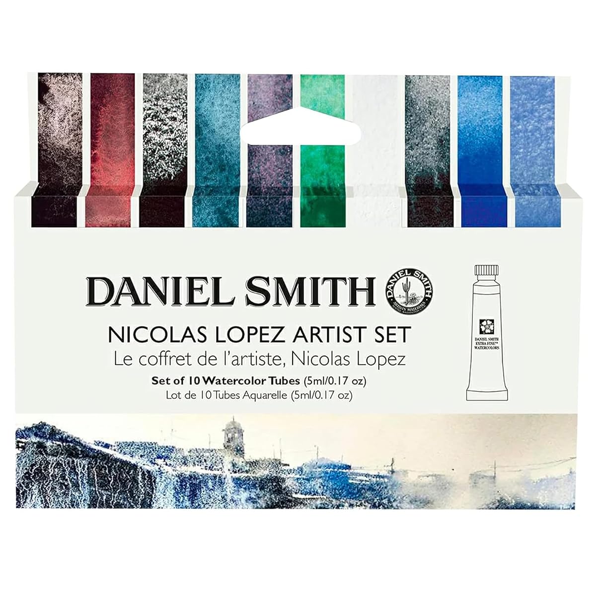 DANIEL SMITH NICOLAS LOPEZ WATERCOLOUR SET 10X5ML TUBES
