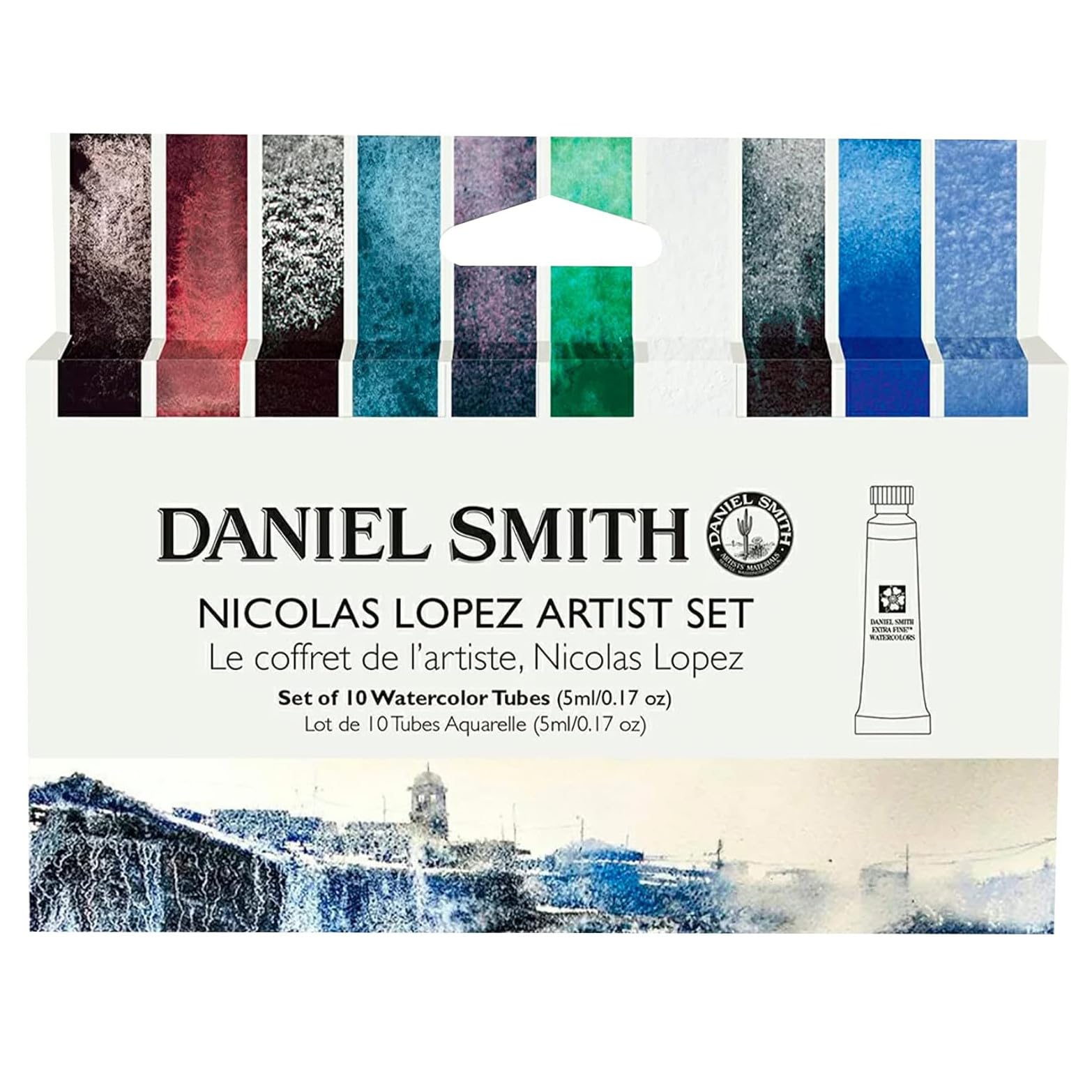 DANIEL SMITH NICOLAS LOPEZ WATERCOLOUR SET 10X5ML TUBES