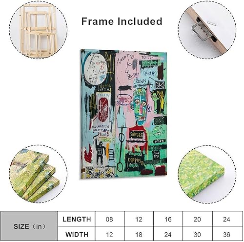 Vista 99 de Lienzo impreso para pared, póster inspirador de dinosaurio, la vida no me asusta, graffiti, pintura en lienzo, impresiones en lienzo