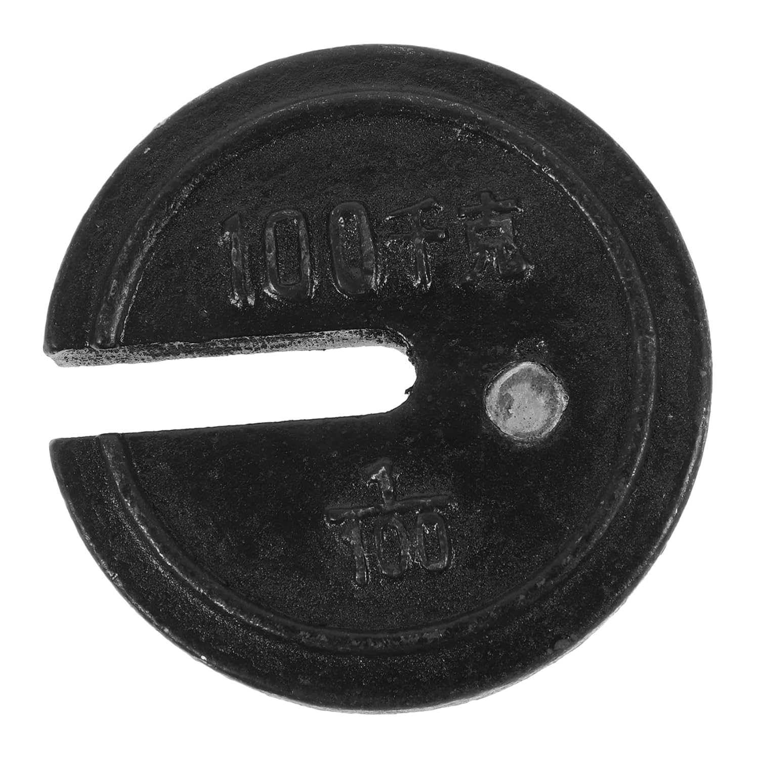 Holibanna 100kg Iron Calibration Weight Cast Iron Scale Weight for Accurate Measurement Essential Accessory for Mechanical Balance Scales for Weighing Applications