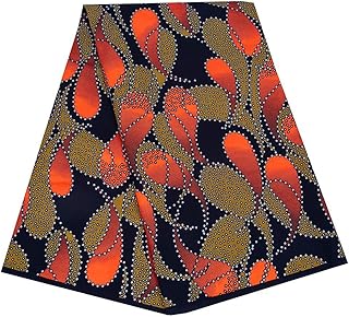 African Ankara Prints Wax 6 Yard Fabric African Fabric for Party Dress Craft DIY Sewing Textile Polyester Nigeria Tissu
