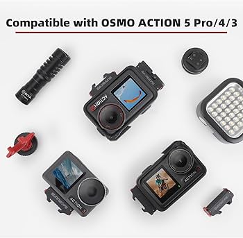 Boîtier étanche Avec Adaptateur Magnétique Compatible Avec DJI Osmo