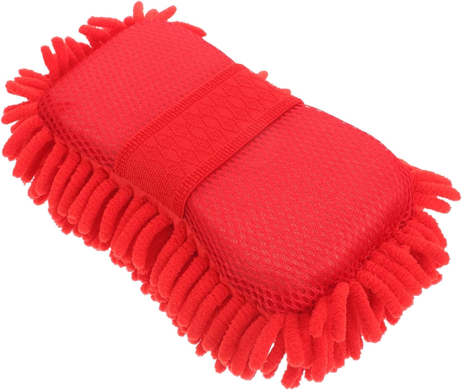 GLEAVI Microfiber Cleaning Sponge for Car Wash Mitts Hand Strap Car Washing Tool