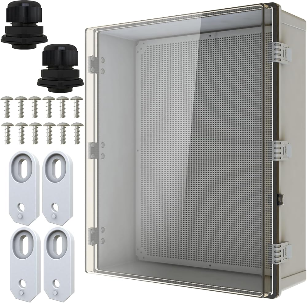MAKERELE Extra Large Outdoor Electrical Box Waterproof (23.6"*19.7"*8.7") — 사진 1