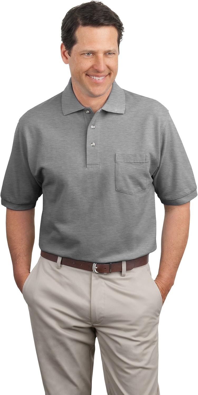 Port Authority Heavyweight Cotton Pique Polo Shirt