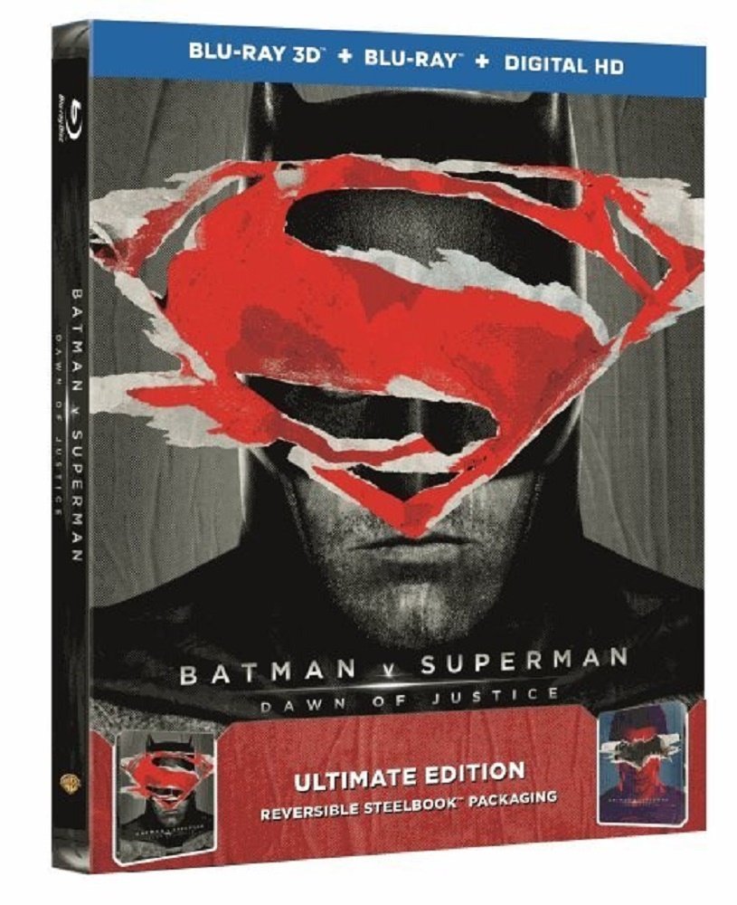 Batman v Superman Dawn of Justice Blu-ray adios carcasas plastico rotas