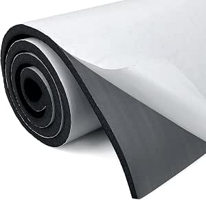 Tutamaz Selbstklebende Schaumstoffrolle 30 Cm X 200 Cm X 3 Mm – Vielseitige Neopren-Dichtung Für DIY & Schutz