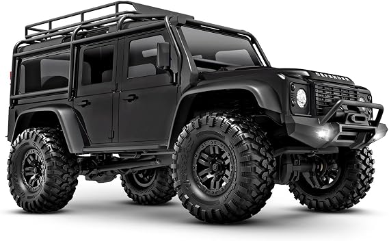 سيارة تراكسس Trx-4m لاند روفر ديفندر باللون الأسود