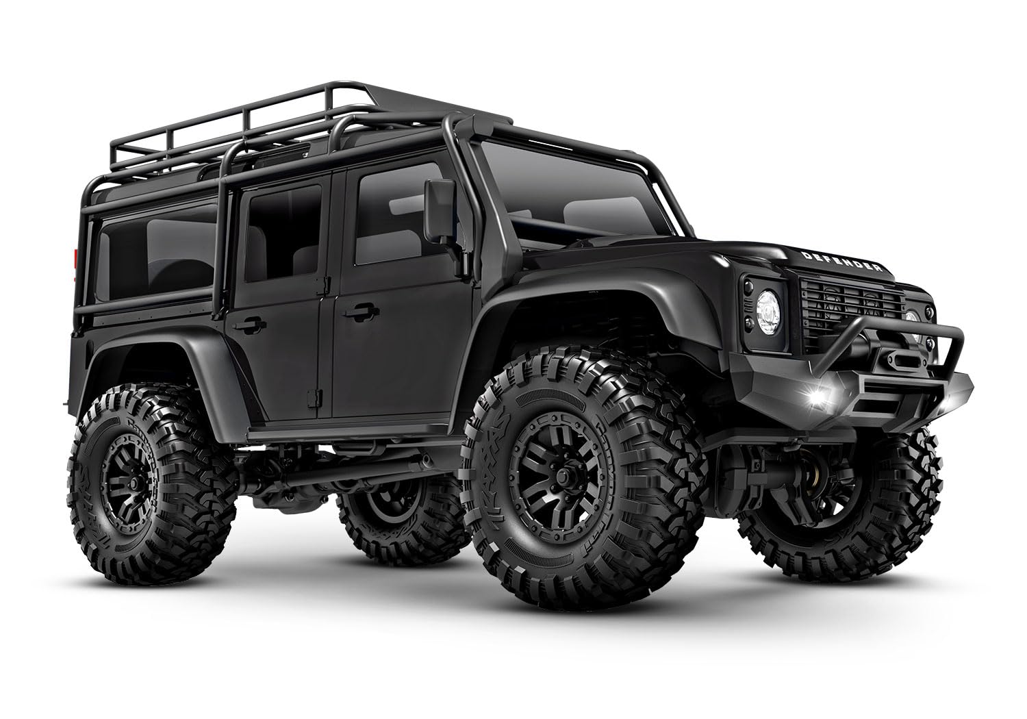 TRAXXAS TRX-4M 1/18 LD Land Rover Defender Nero Scale-Crawler incl. Batteria/Caricabatteria 4WD RTR