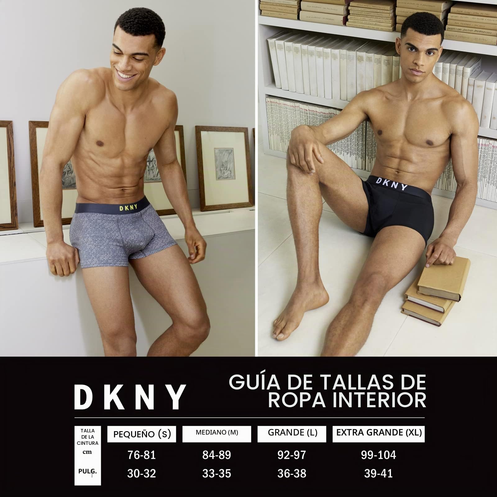 DKNY Scottsdale Bañador Hombre (Pack de 5)