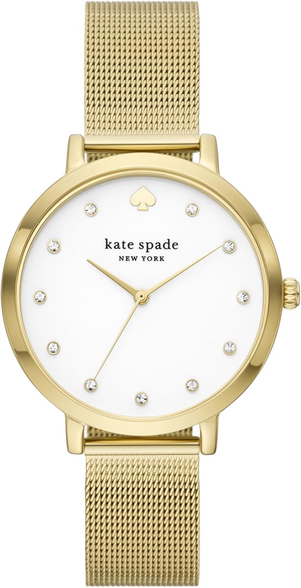 Reloj de mujer Morningside con anillo superior de vieira y pulsera de acero inoxidable o correa de cuero