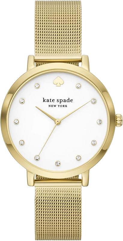 Reloj de mujer Morningside con anillo superior de vieira y pulsera de acero inoxidable o correa de cuero