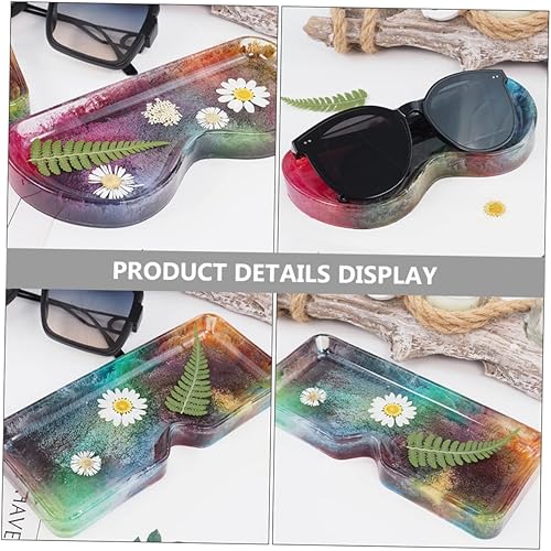 Miniatura 6 de OATIPHO Moldes de silicona para vasos, 2 piezas, moldes de fundición de epoxi, accesorios de cuentas de purpurina